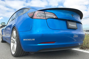 Unplugged Performance Model 3 Rear Spoiler