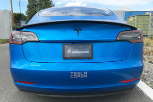 Unplugged Performance Model 3 Rear Spoiler