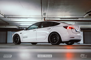 Tesla Model 3 on KW V3 Coilovers